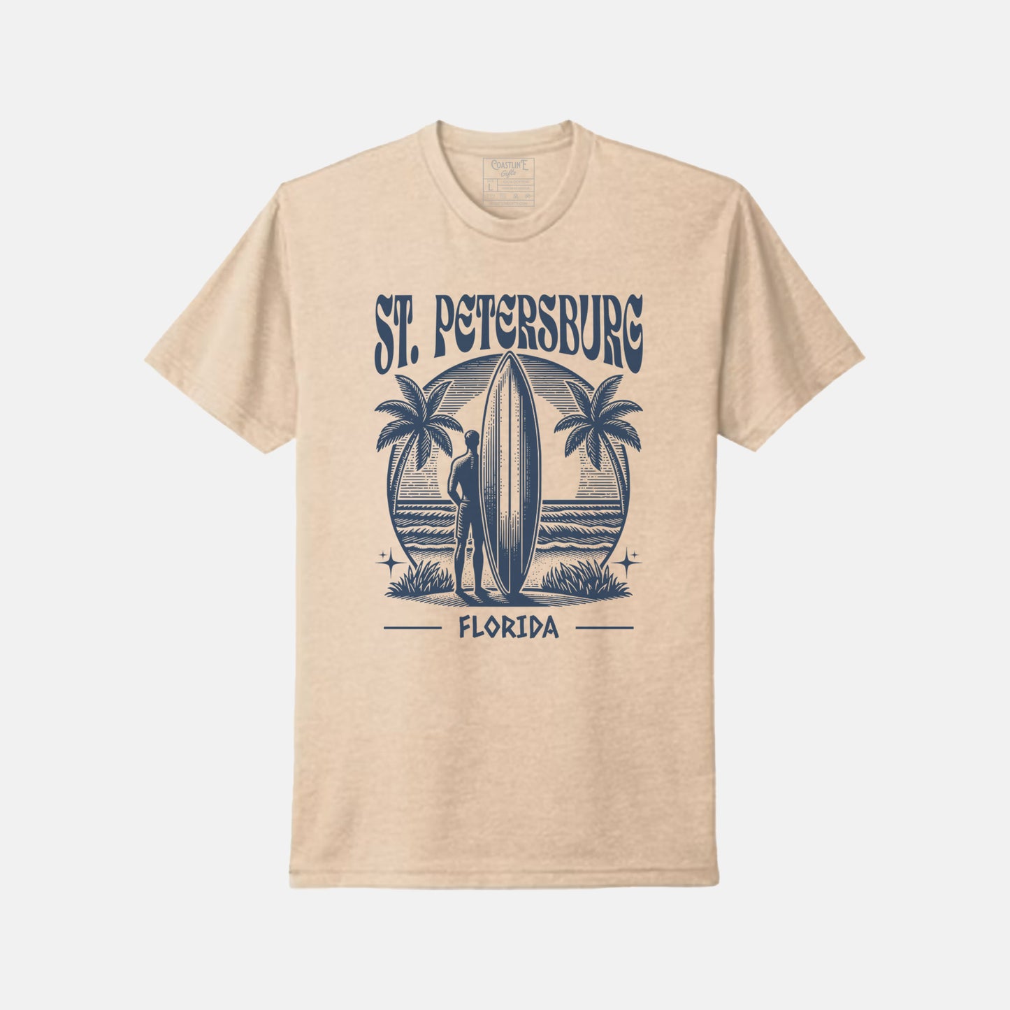 St. Petersburg Surfboard T-Shirt