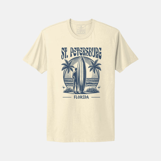 St. Petersburg Surfboard T-Shirt