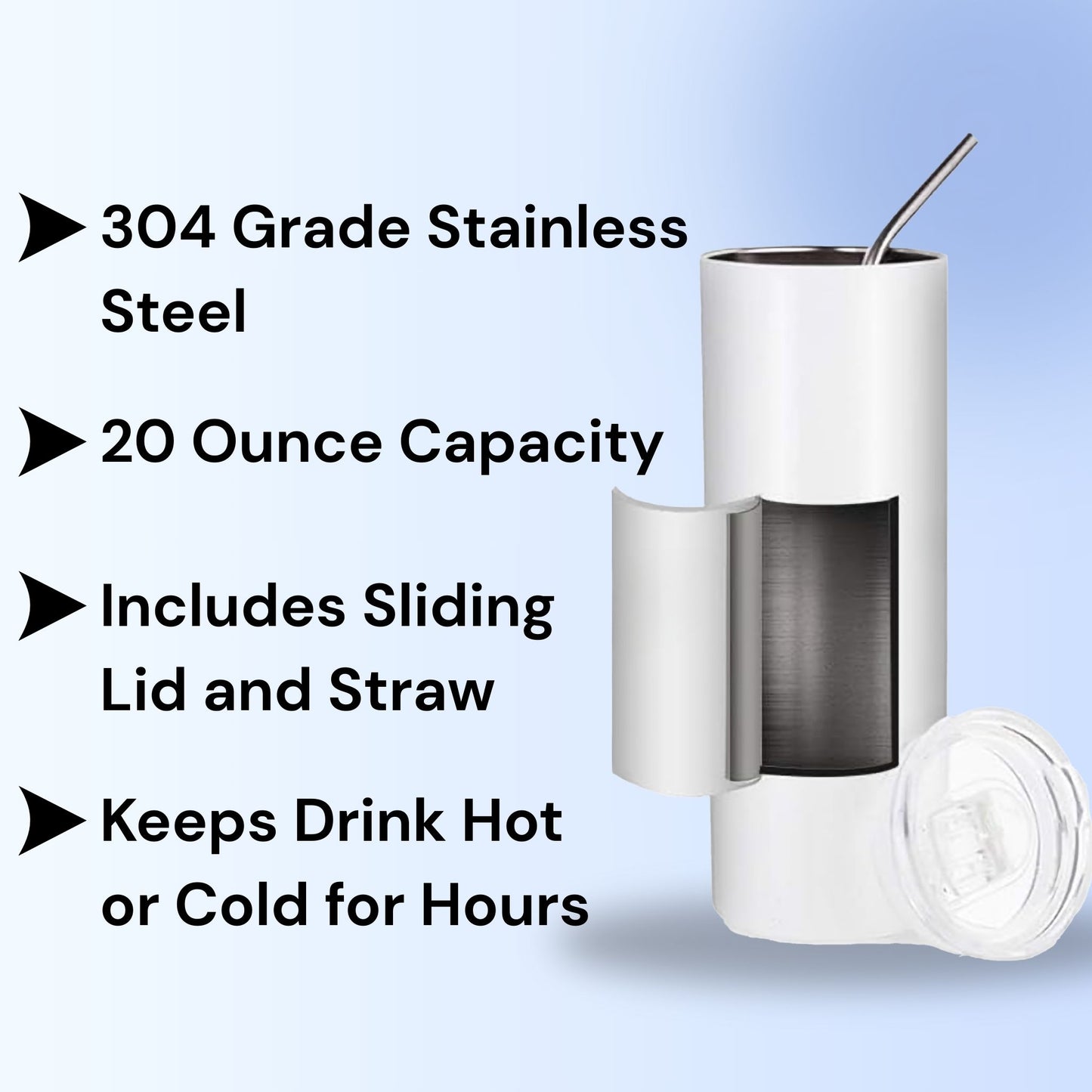 Biloxi Sunset Skinny Tumbler