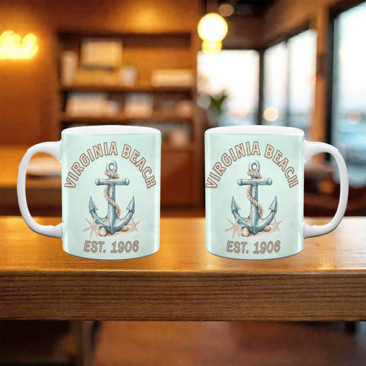 Virginia Beach Anchor Mug